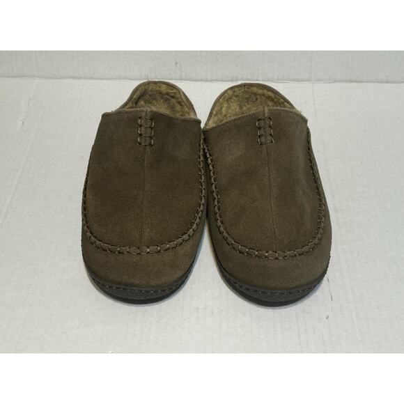 Clarks Men's Slippers 12W Leather Upper - Picture 4 of 9